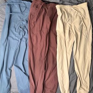 3 Pairs of Lululemon ABC Jogger Warpstreme - Large